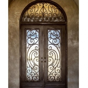 wrought iron door style 19