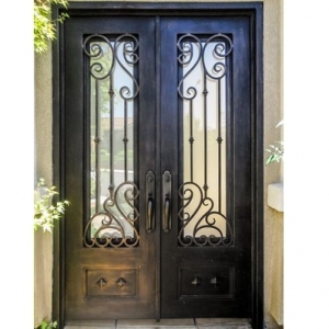 wrought iron door style 21