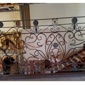 wrought iron railing style 3