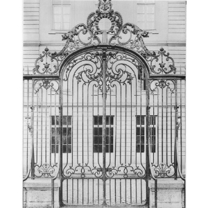 European Classic Hand Foged Wrought Iron Gate Manufacturers China Garden Metal Steel Driveway Swing Sliding Gates Fence Suppliers HC-Eg14