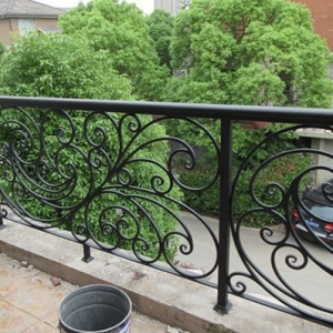 wrought iron balcony style 12