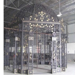 Wrought iron gazebo style5