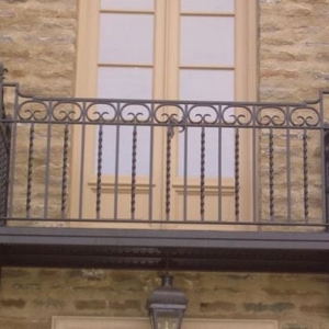 wrought iron balcony style 23