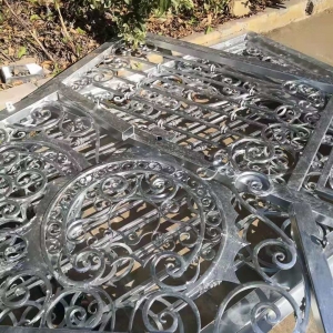 wrought iron driveways gates,wrought iron gates driveways with hot dip galvanzied anti-rust 